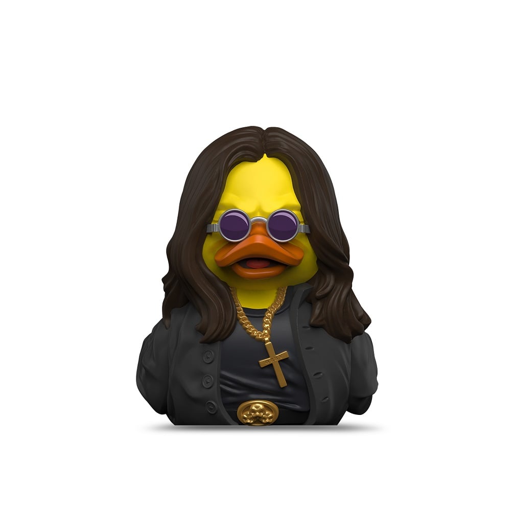 Numskull - Mini TUBBZ Canard de bain - Ozzy Osbourne (Édition baignoire) - 8cm - flash vidéo