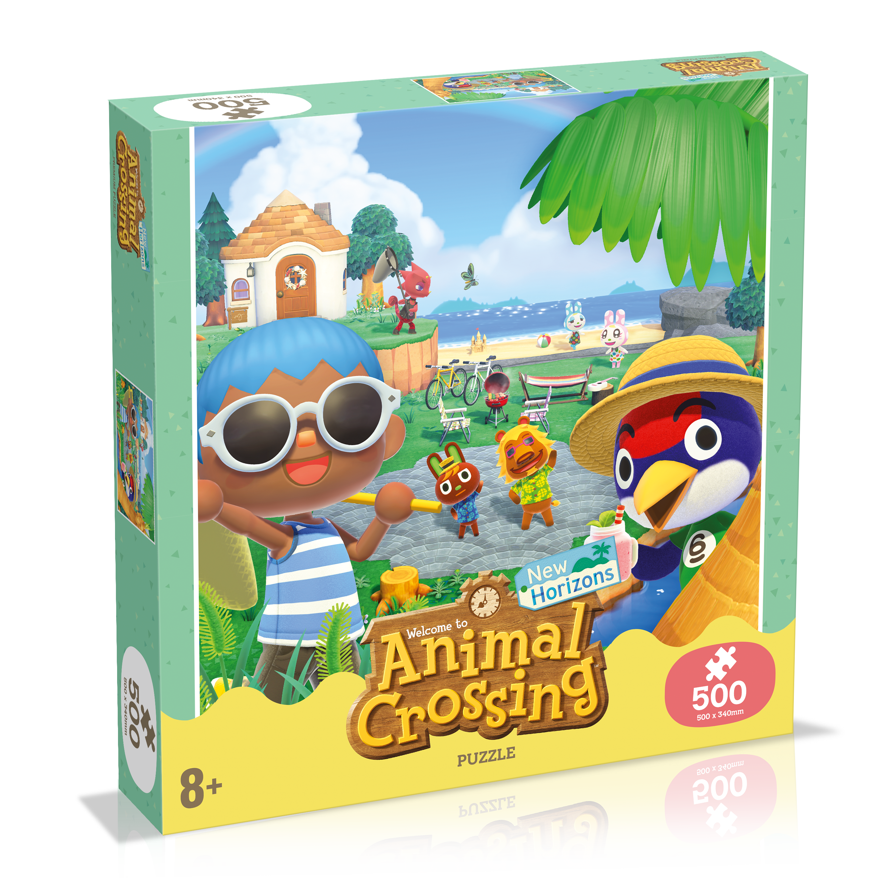 Animal Crossing - Puzzle 500 pcs - flash vidéo