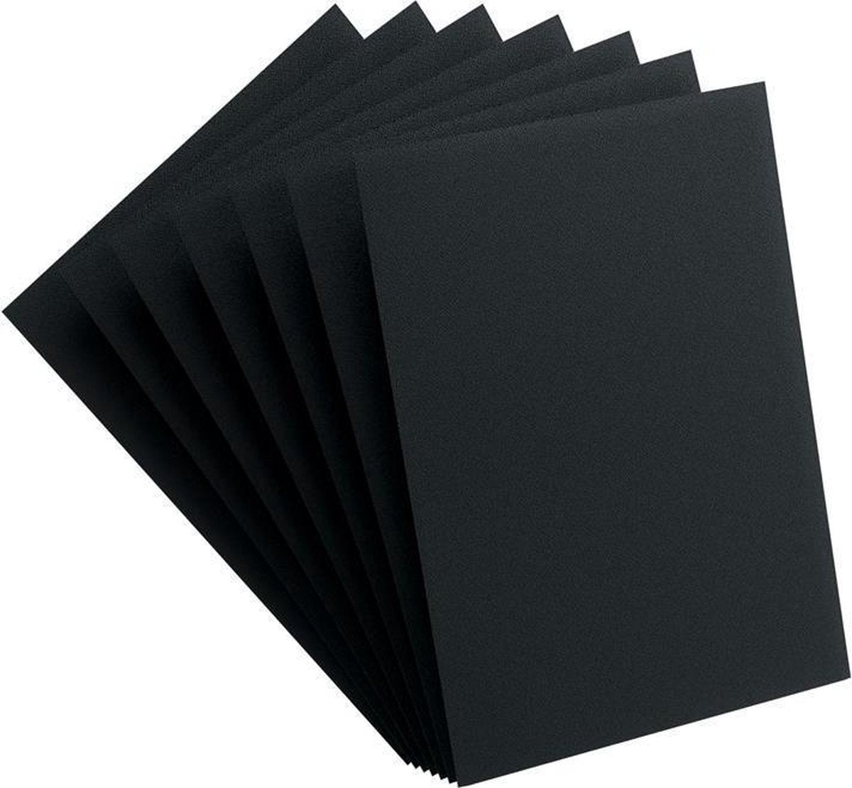 Prime Sleeves - Sachet de 100 protèges-cartes noir standard 66 x 91 mm - flash vidéo
