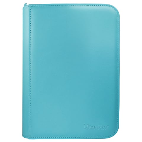 Ultra Pro - Vivid Portfolio 4 Pochettes avec Fermeture : Bleu ciel - flash vidéo