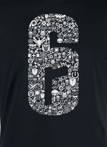 Rainbow Six Siege - Ubisoft Events T-Shirt - S - flash vidéo