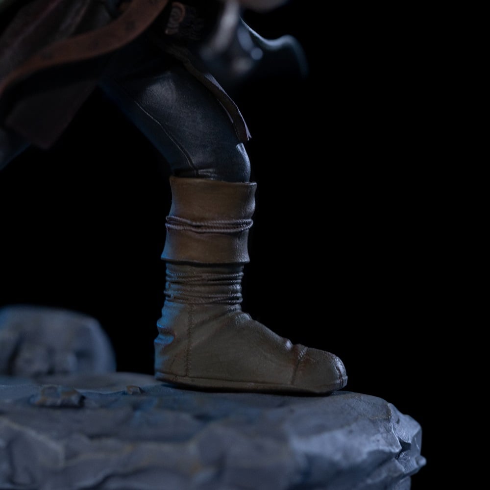 Iron Studios - MiniCo - Le Seigneur des anneaux - Aragorn Statue 17cm - flash vidéo