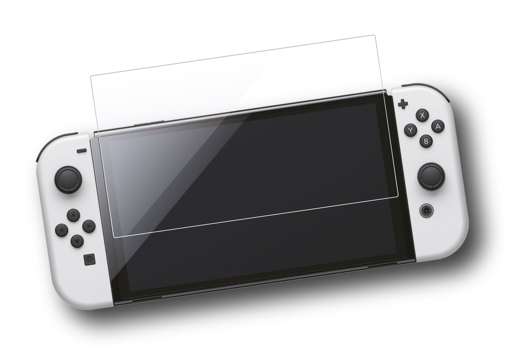EgoGear - Protecteur d'écran en verre anti-lumière bleue SPR10 pour Nintendo Switch OLED - flash vidéo