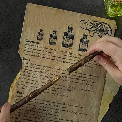 Harry Potter - Stylo-bille Baguette magique d'Hermione Granger - flash vidéo
