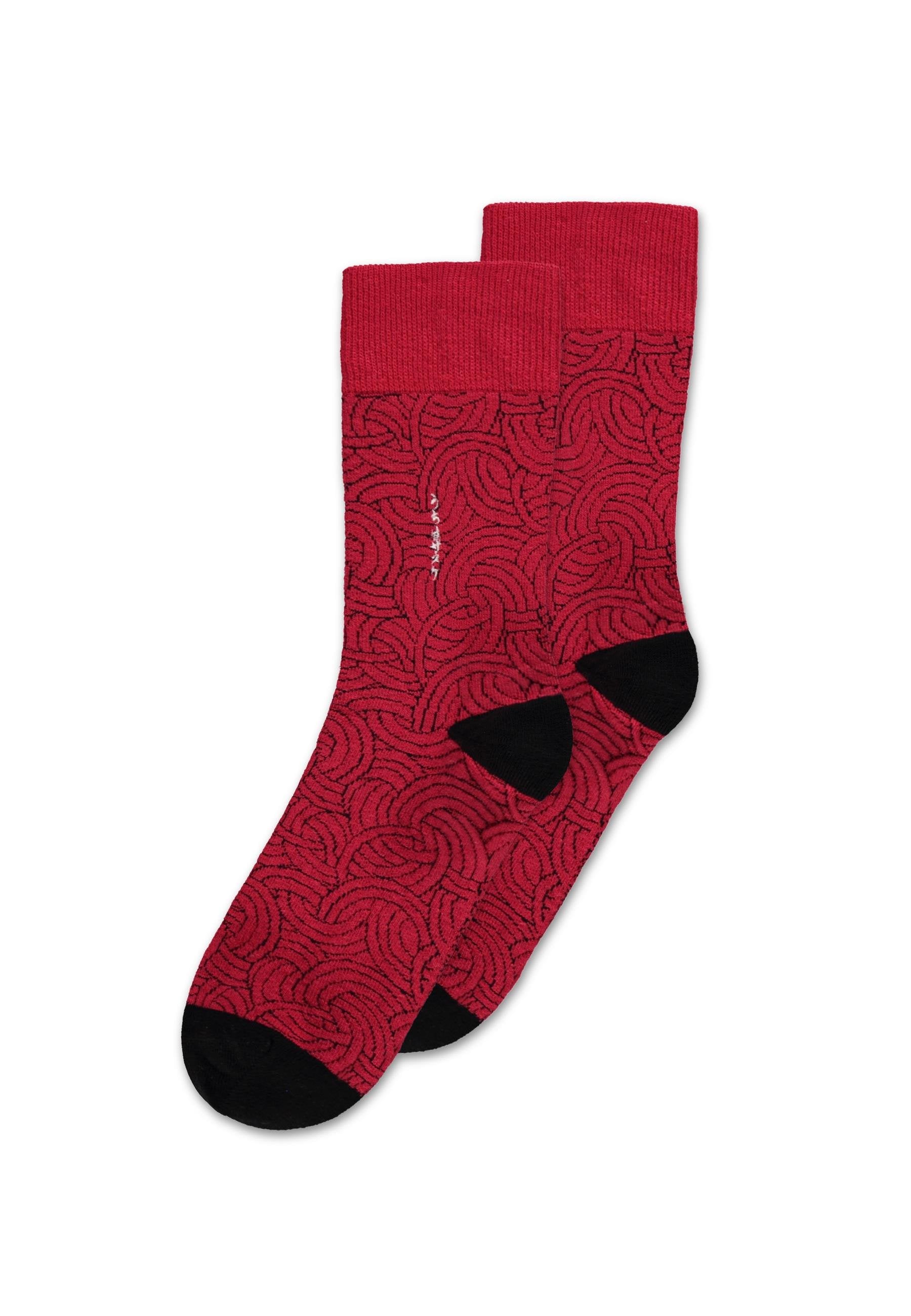 Naruto Shippuden - Pack de 5 paires de chaussettes pour homme (Taille 35/38) - flash vidéo