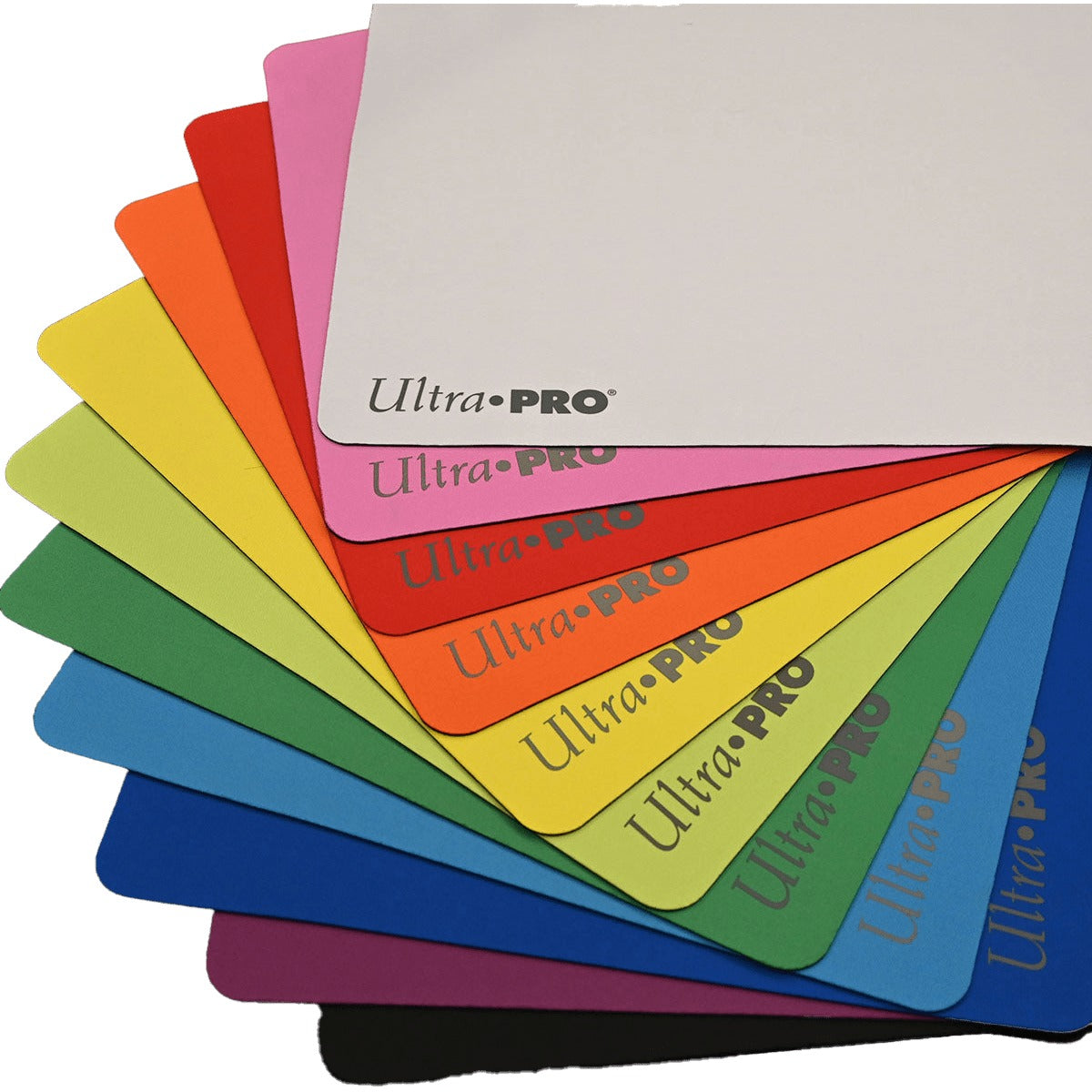 Ultra Pro - Tapis de jeu Solid Arctic Blanc (60 x 34 cm) - flash vidéo