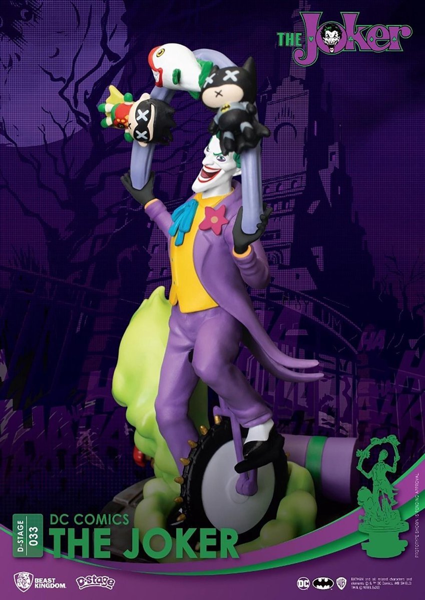 DC Comics - Diorama-033 - The Joker - flash vidéo