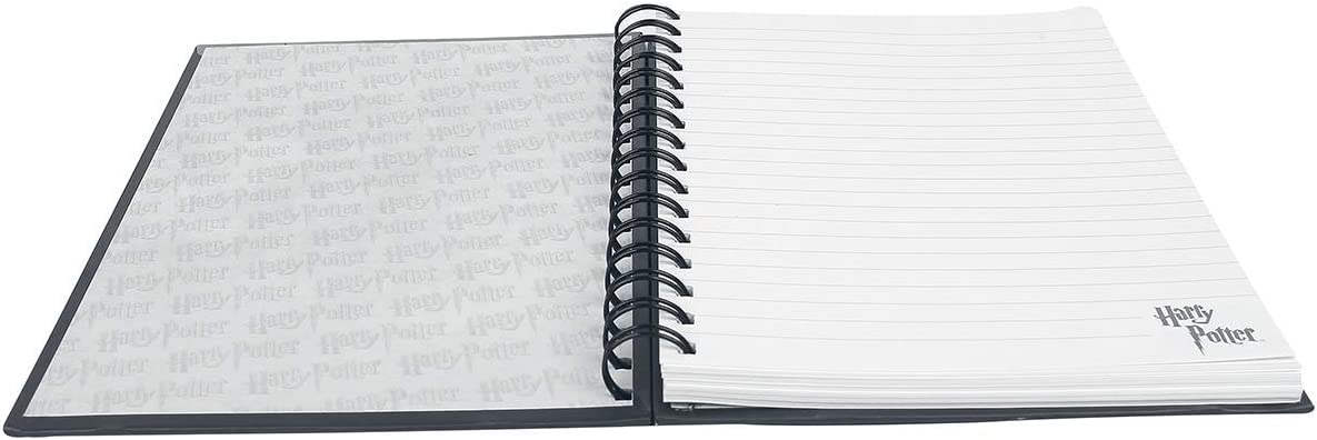 Harry Potter - Hogwarts Crests A5 Wiro Notebook - flash vidéo
