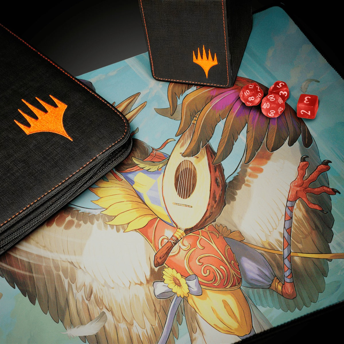 Ultra Pro - Magic: The Gathering - Bloomburrow - Tapis de jeu Zinnia, la voix de la vallée (60 x 34 cm) - flash vidéo