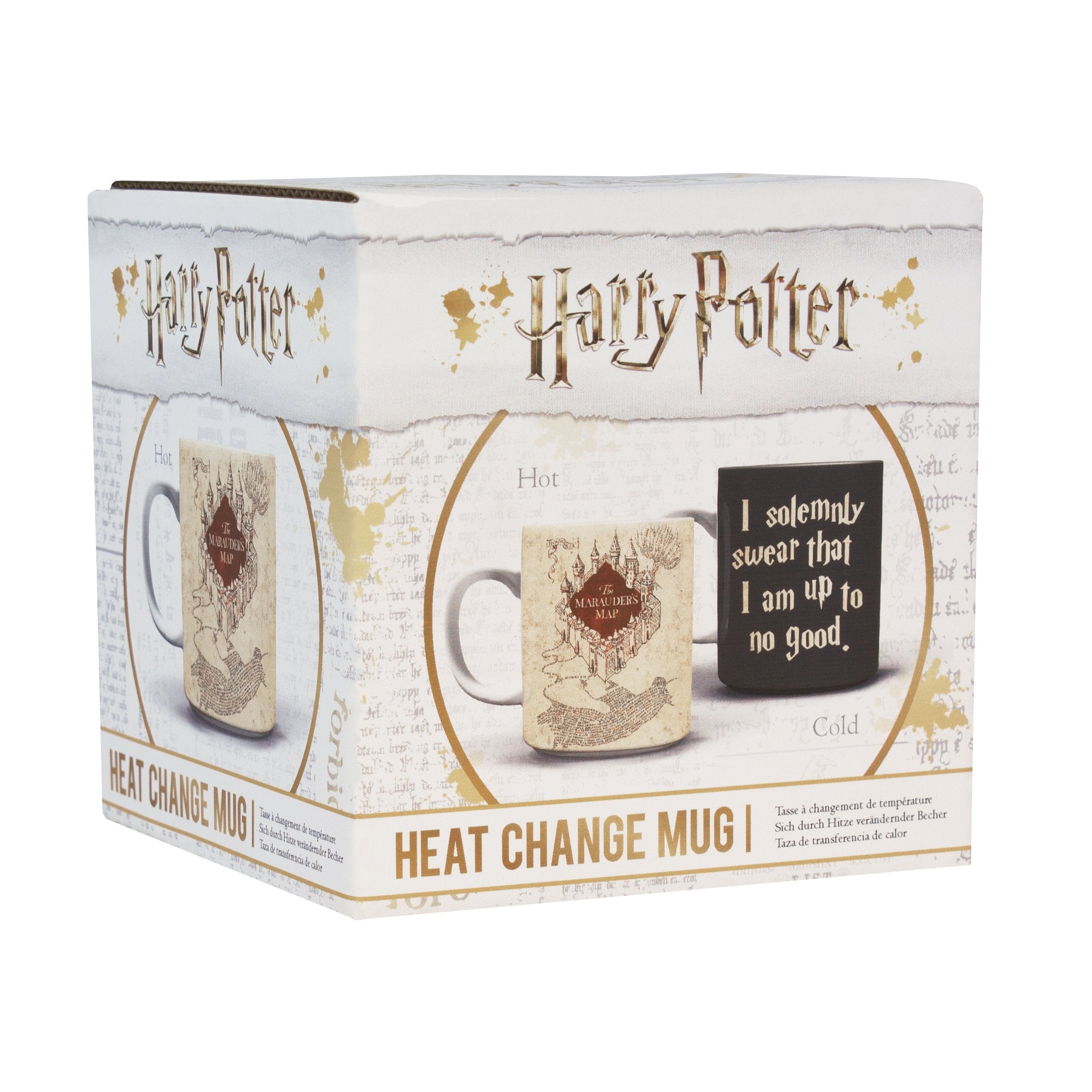 Harry Potter - Marauder's Map Heat Change Mug - flash vidéo