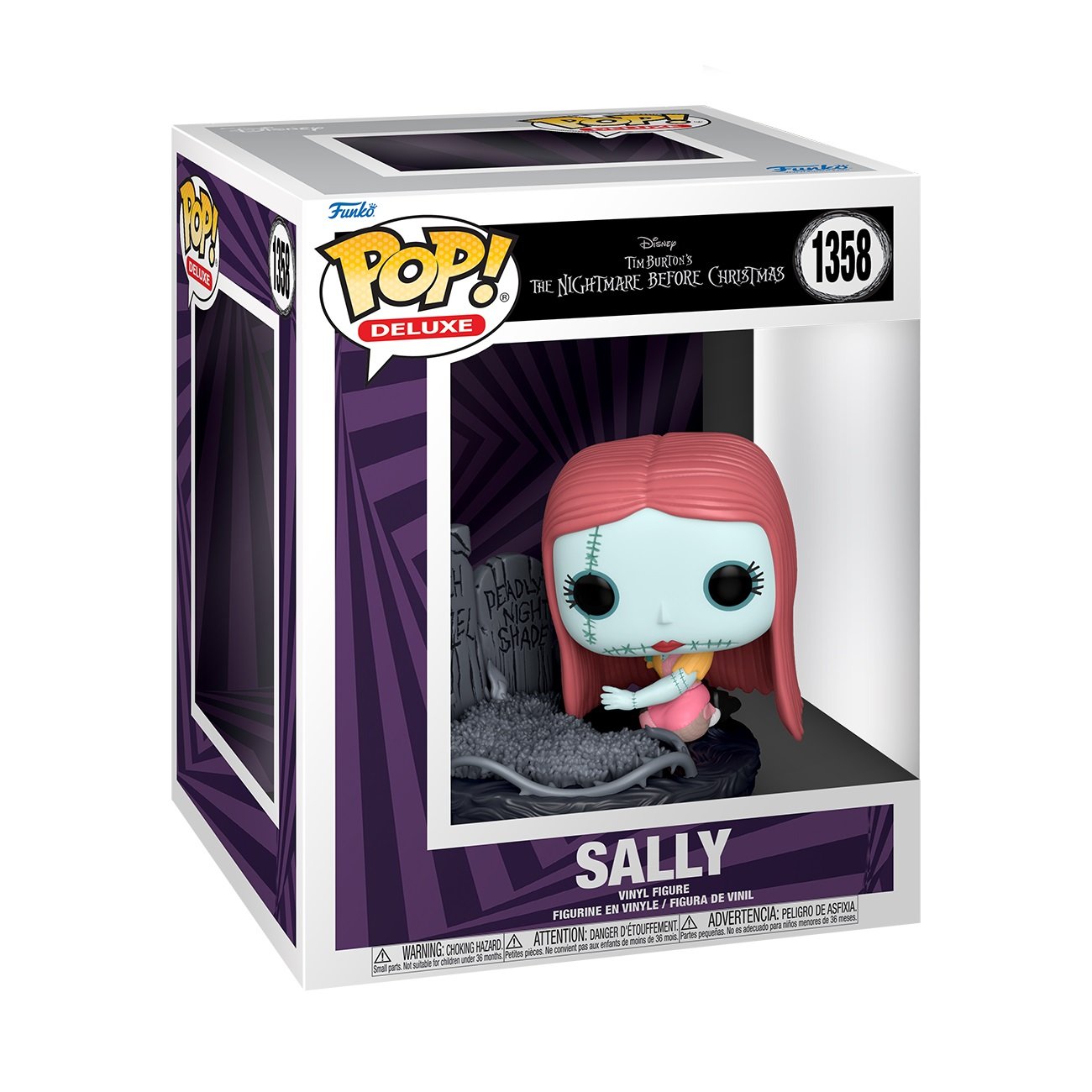 Funko Pop! Deluxe: The Nightmare Before Christmas 30th Anniversary - Sally (with Gravestone) - flash vidéo