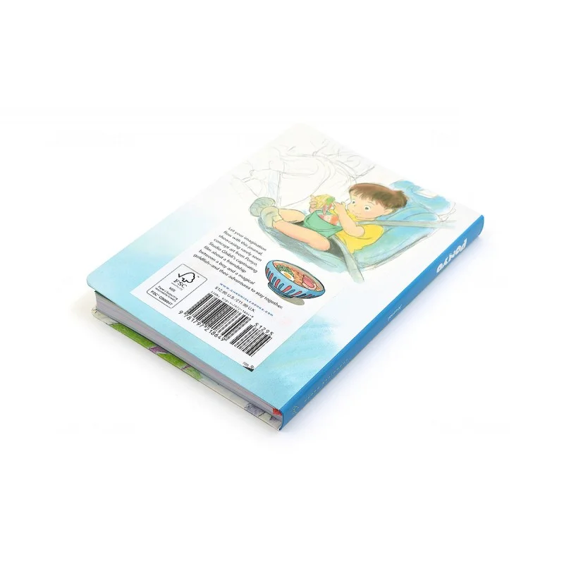 Ghibli - Ponyo sur la falaise - Carnet de notes à couverture Ponyo et Sosuke - flash vidéo