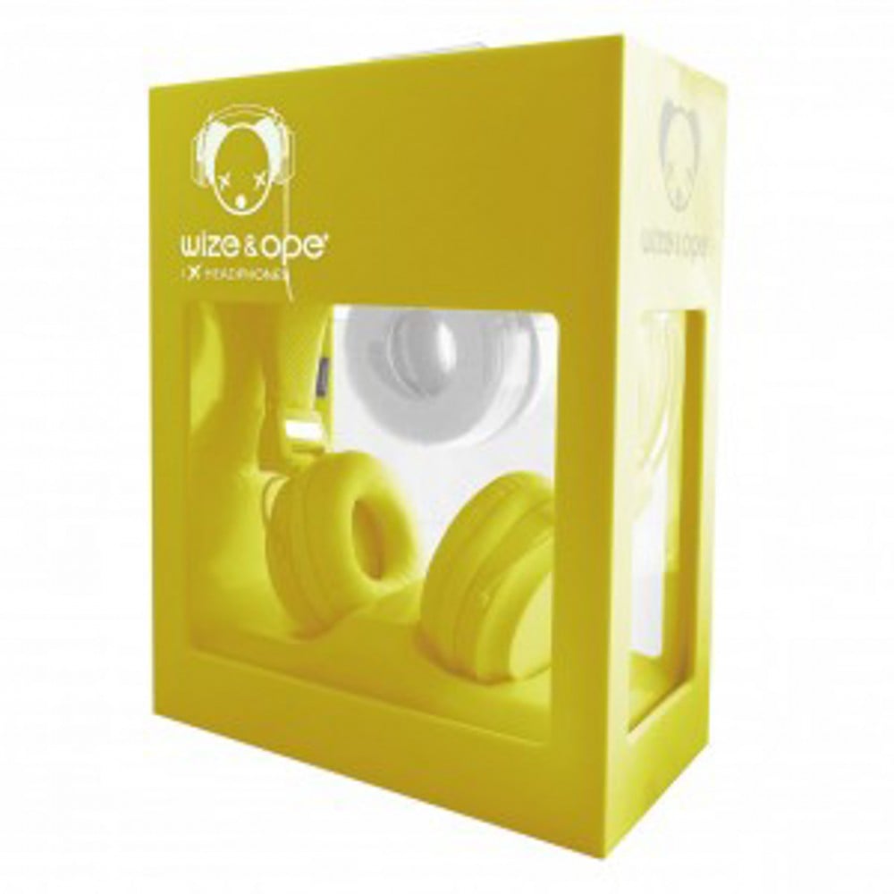 Wize & Ope Headphone Yellow - flash vidéo
