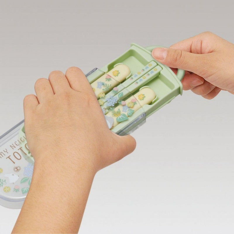 Ghibli - Mon Voisin Totoro - Set Baguettes Cuillère Fourchette Totoro Parapluie - flash vidéo