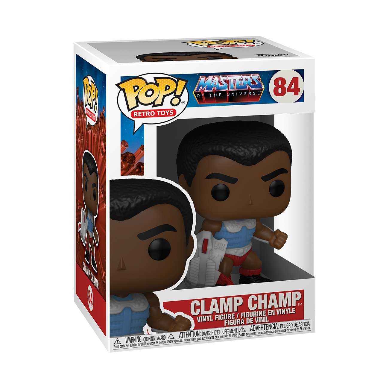 Funko Pop! Retro Toys: Masters of the Universe - Clamp Champ ENG Merchandising - flash vidéo