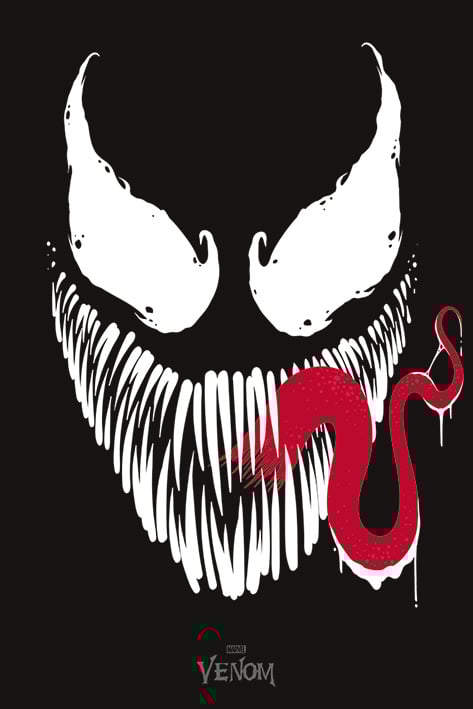 Venom Face - Maxi Poster - flash vidéo