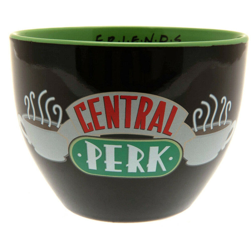 Friends - Tasse à cappuccino noire Central Perk "Huggy" 630ml - flash vidéo