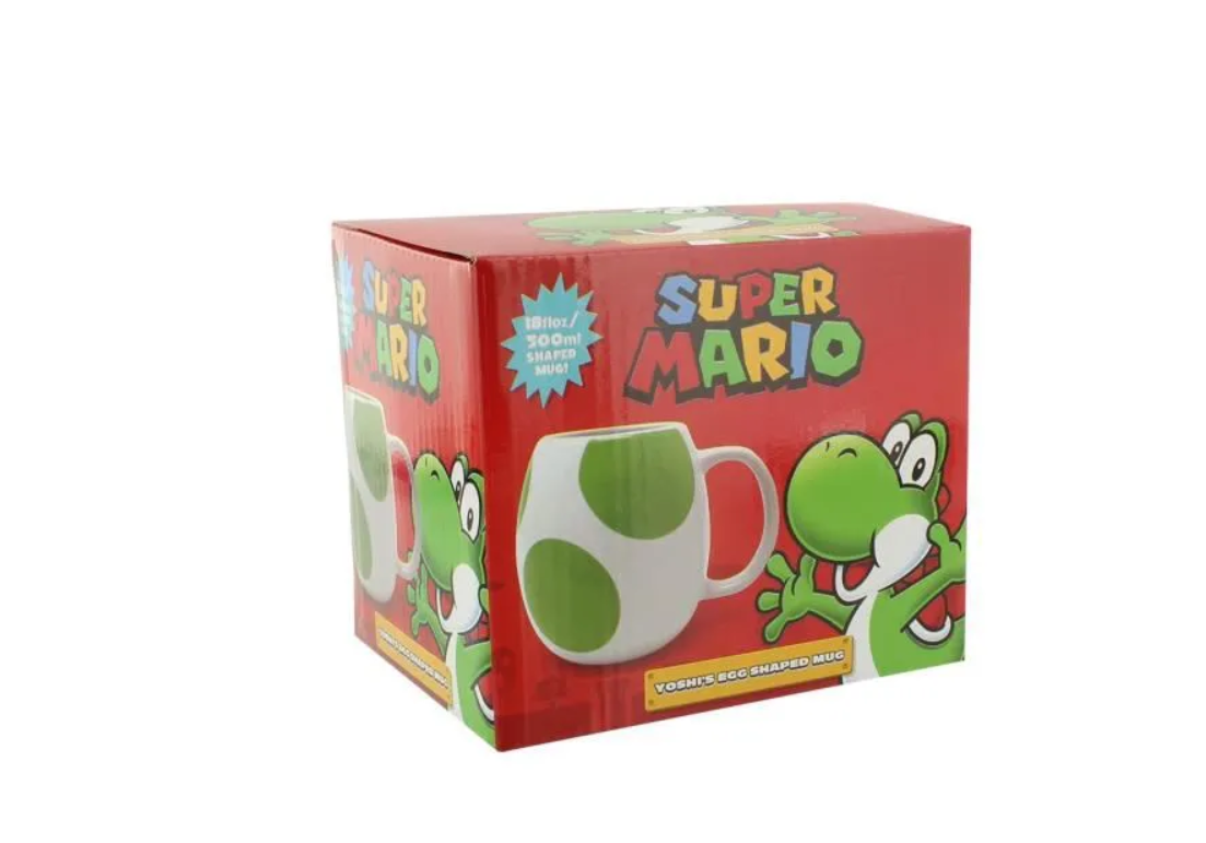 Super Mario - Yoshi Egg Mug 500ml - flash vidéo