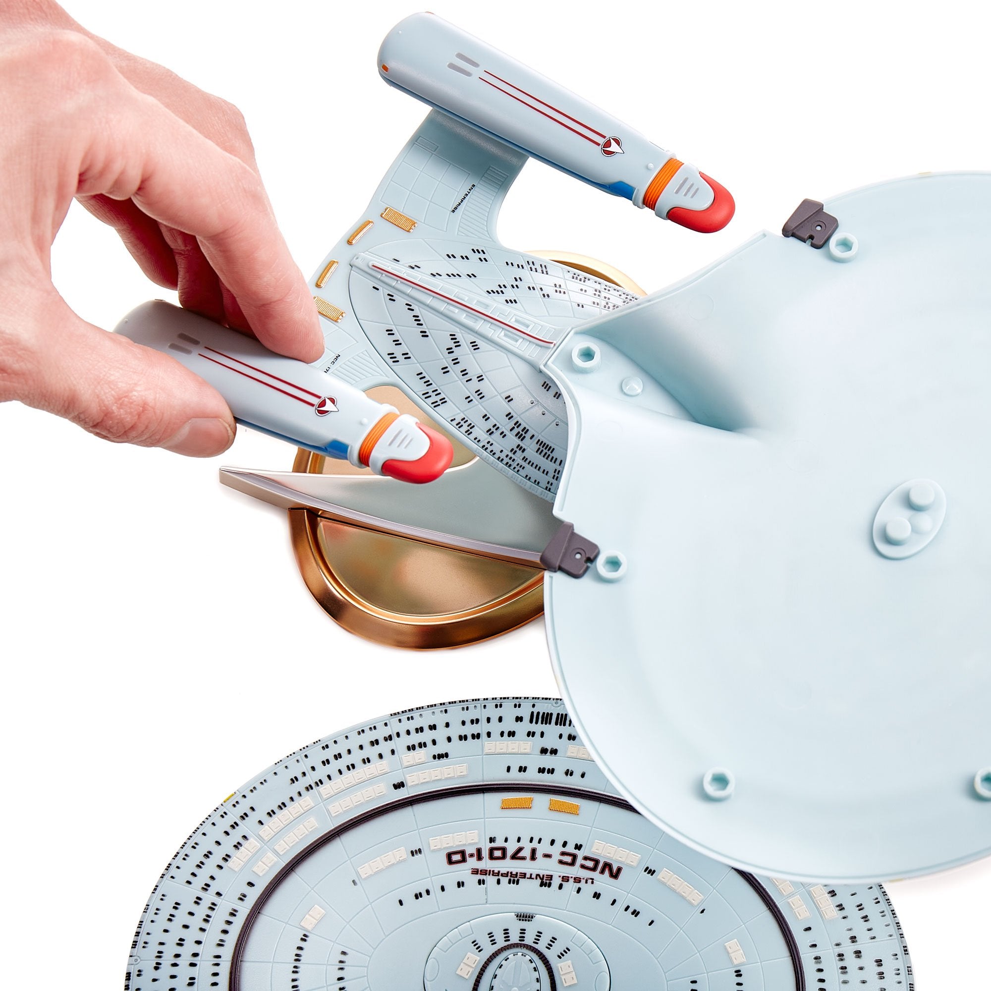 CBS - Star Trek - Calendrier de l'Avent 24 jours (Figurine Enterprise à monter) - flash vidéo