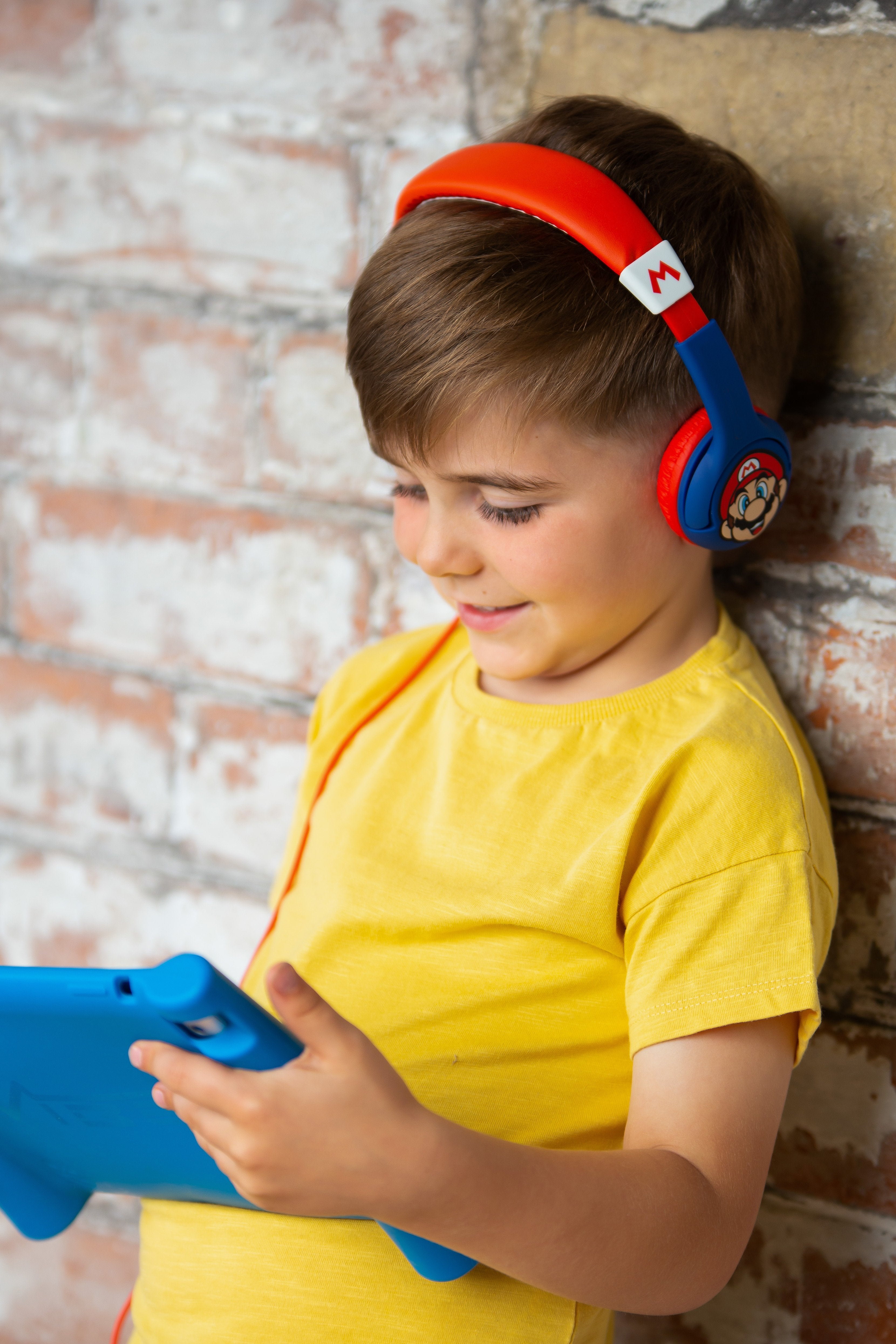 Super Mario - Casque audio Mario pour enfants - flash vidéo