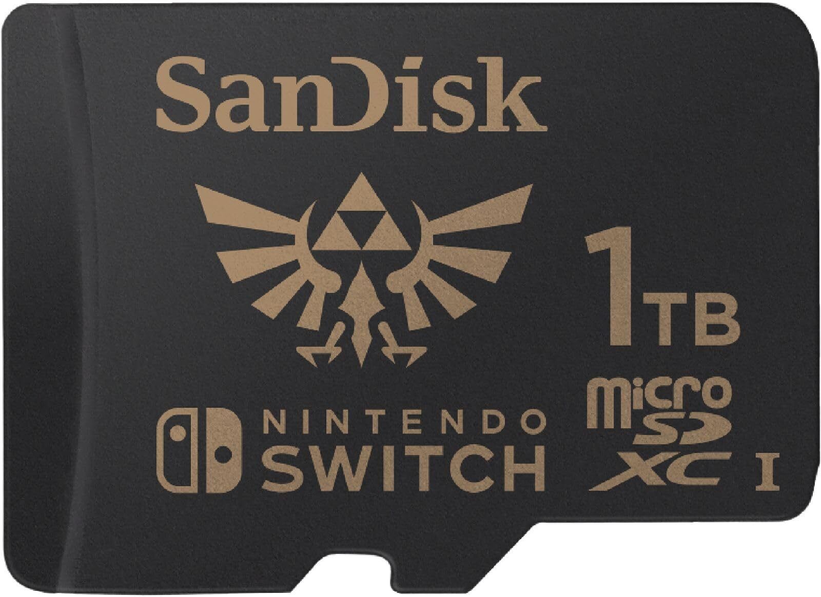 SanDisk - Carte mémoire microSDXC UHS-I 1 To Edition Zelda pour Nintendo Switch, Switch Lite et Switch OLED - flash vidéo