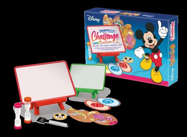 Shuffle - Jeu de société de dessin Disney Portrait Challenge - flash vidéo