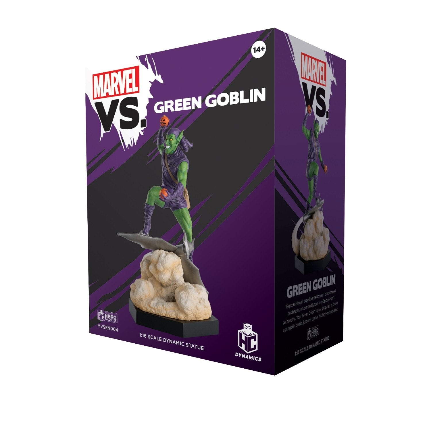 Marvel 1:18 Dynamics Figure - Green Goblin 13 cm - flash vidéo