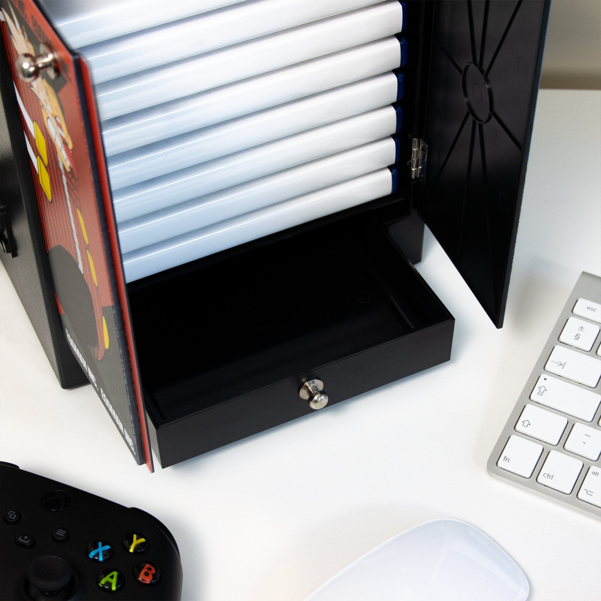 SEGA - Meuble de rangement officiel Sonic the Hedgehog pour gamer - flash vidéo