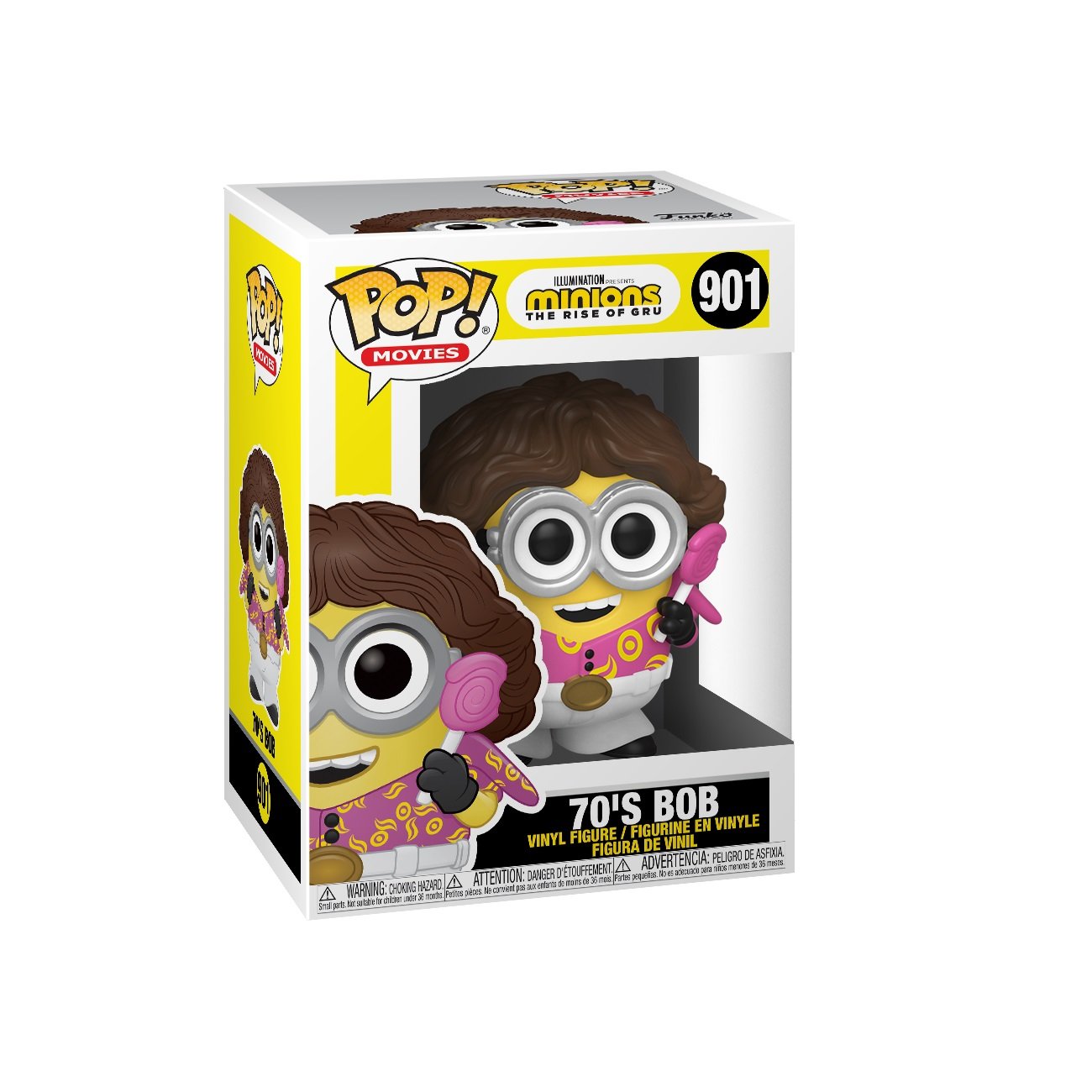 Funko Pop! Movies Minions 2 - 70's Bob - flash vidéo