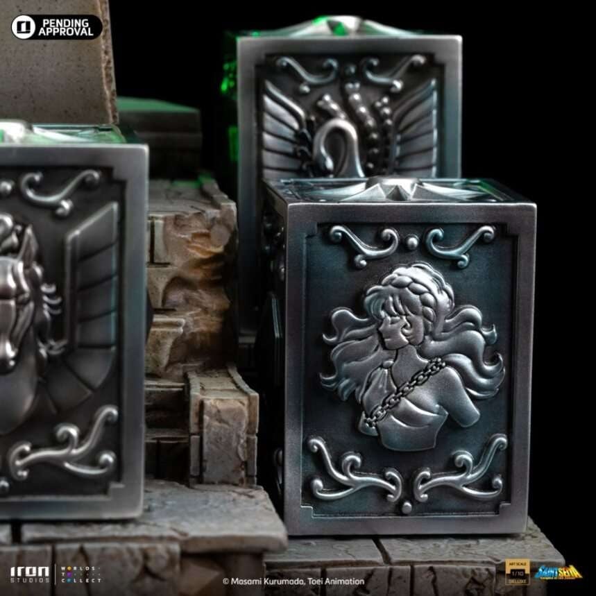 Iron Studios - Deluxe Art Scale 1/10 - Saint Seiya - Saori Kiddo Statue 40cm - flash vidéo