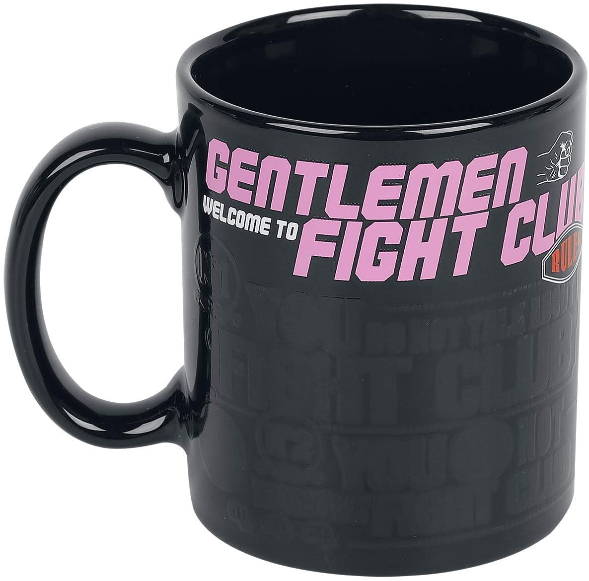Fight Club - Rules Heat Change Mug - flash vidéo