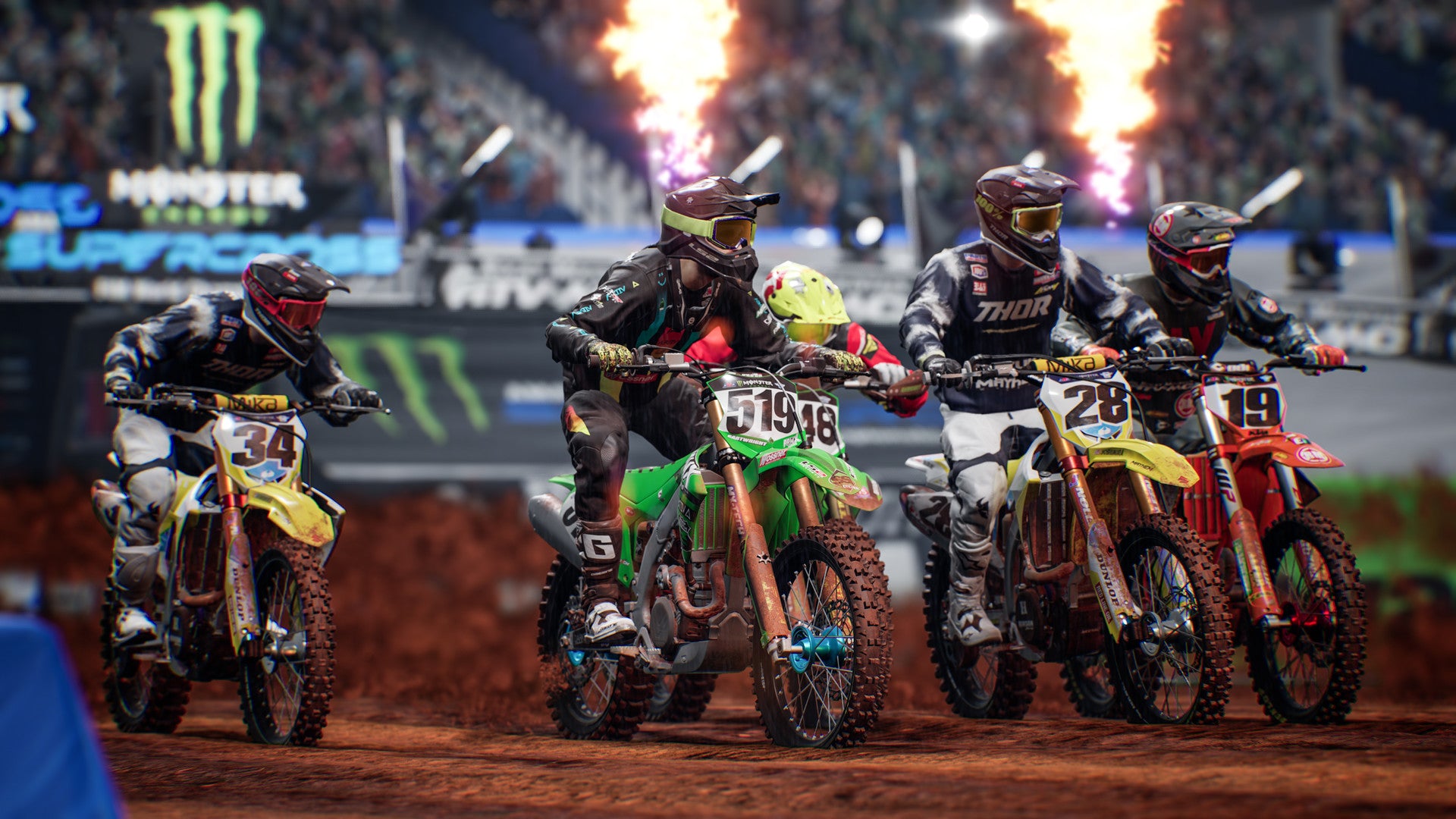 Monster Energy Supercross 5 - flash vidéo