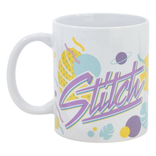 Disney - Tasse en céramique Stitch avec des fleurs hawaïennes - 325ml - flash vidéo
