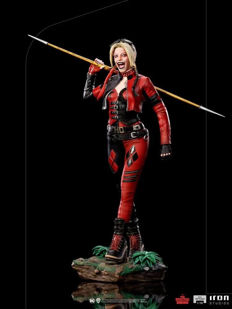 Iron Studios - BDS Arts Scale 1/10 - DC Comics - The Suicide Squad 2 - Harley Quinn Statue 21cm - flash vidéo