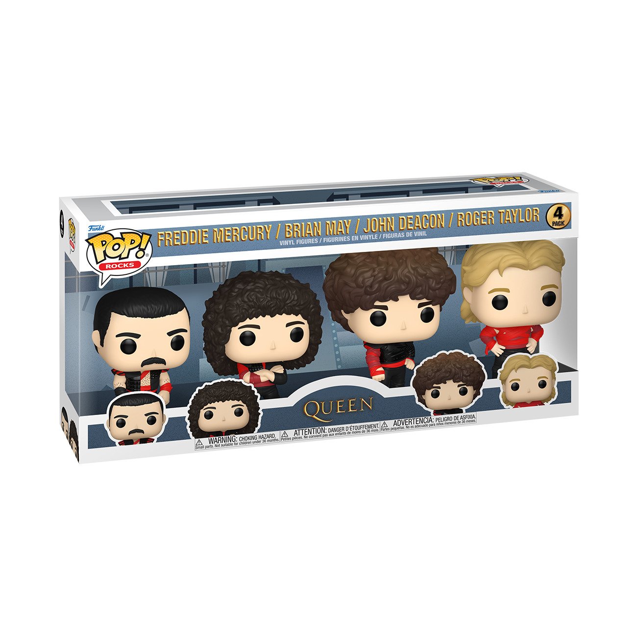 Funko Pop! Rocks 4-Pack: Queen - Radio Gaga - flash vidéo