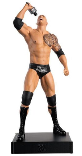 WWE - Figurine de The Rock au 1:16 - flash vidéo