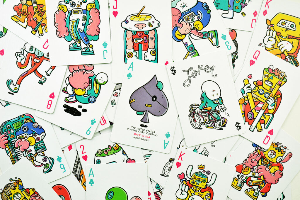 Bicycle - Carte de jeu Standard 56 pièce(s) Brosmind Four Gangs - flash vidéo
