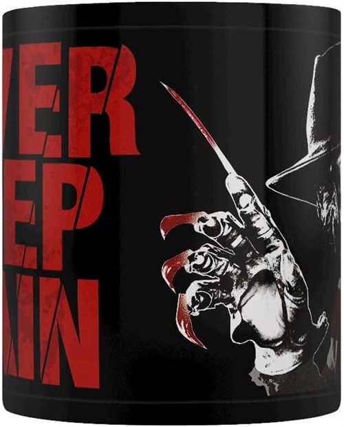 A Nightmare on Elm Street - Mug "Never Sleep Again" 315ml - flash vidéo