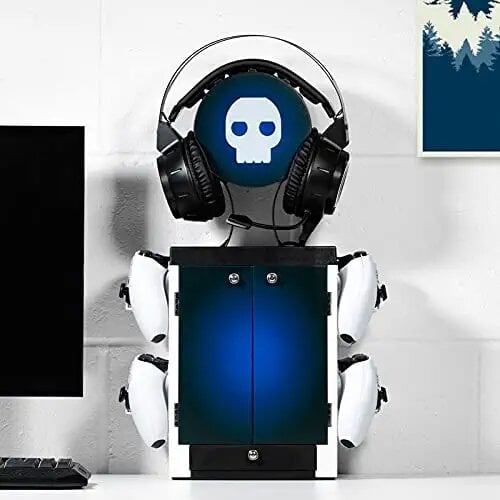 Numskull - Meuble de rangement inspiré de la PlayStation 5 pour gamer - flash vidéo