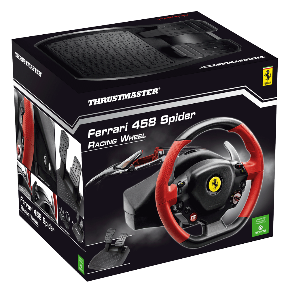 Thrustmaster Ferrari 458 Spider Racing Wheel pour Xbox Series X|S, Xbox One et PC - flash vidéo