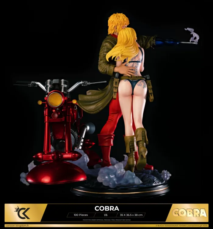 Cartoon Kingdom - 1:6 Statues - Cobra The Space Pirate - Cobra "Cold Planet Version" Statue 35cm - flash vidéo