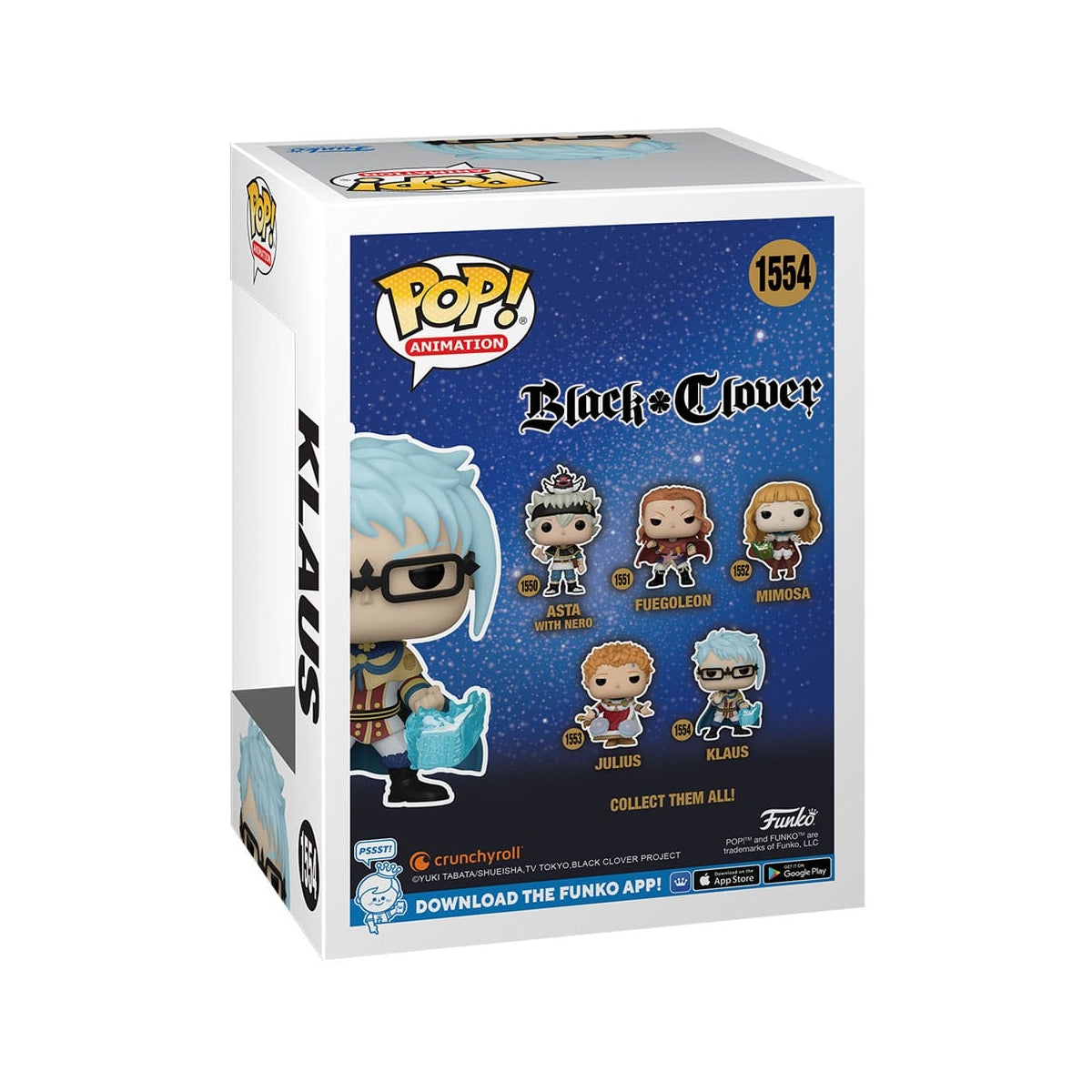 Funko Pop! Animation: Black Clover - Klaus - flash vidéo