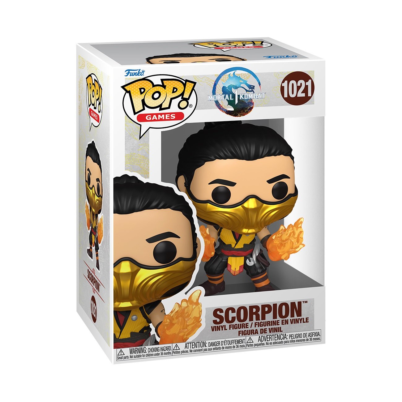 Funko Pop! Games: Mortal Kombat 1 - Scorpion - flash vidéo