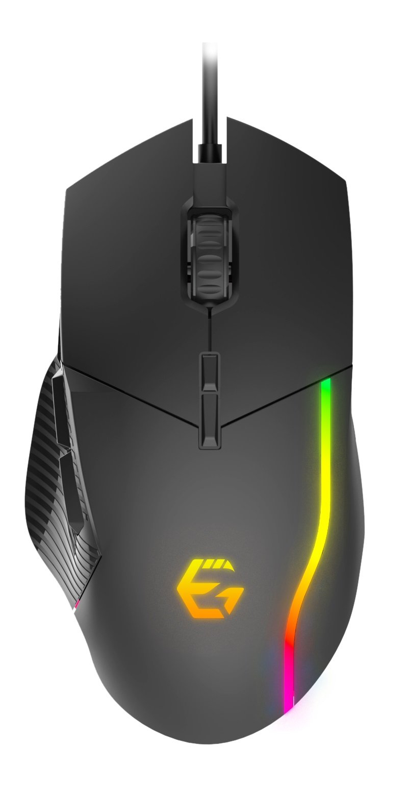 EgoGear - Souris de jeu filaire RGB SM10 - flash vidéo
