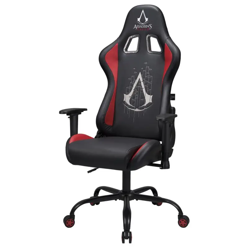 Subsonic - Assassin's Creed - Chaise Gaming Pro Noire et Rouge - flash vidéo