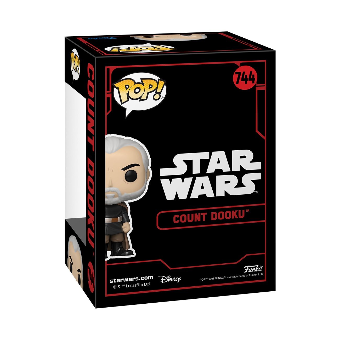Funko Pop! Star Wars: Dark Side - Count Dooku - flash vidéo