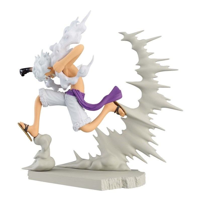 One Piece - Senkozekkei - Monkey D. Luffy Gear 5 Statue 7cm - flash vidéo