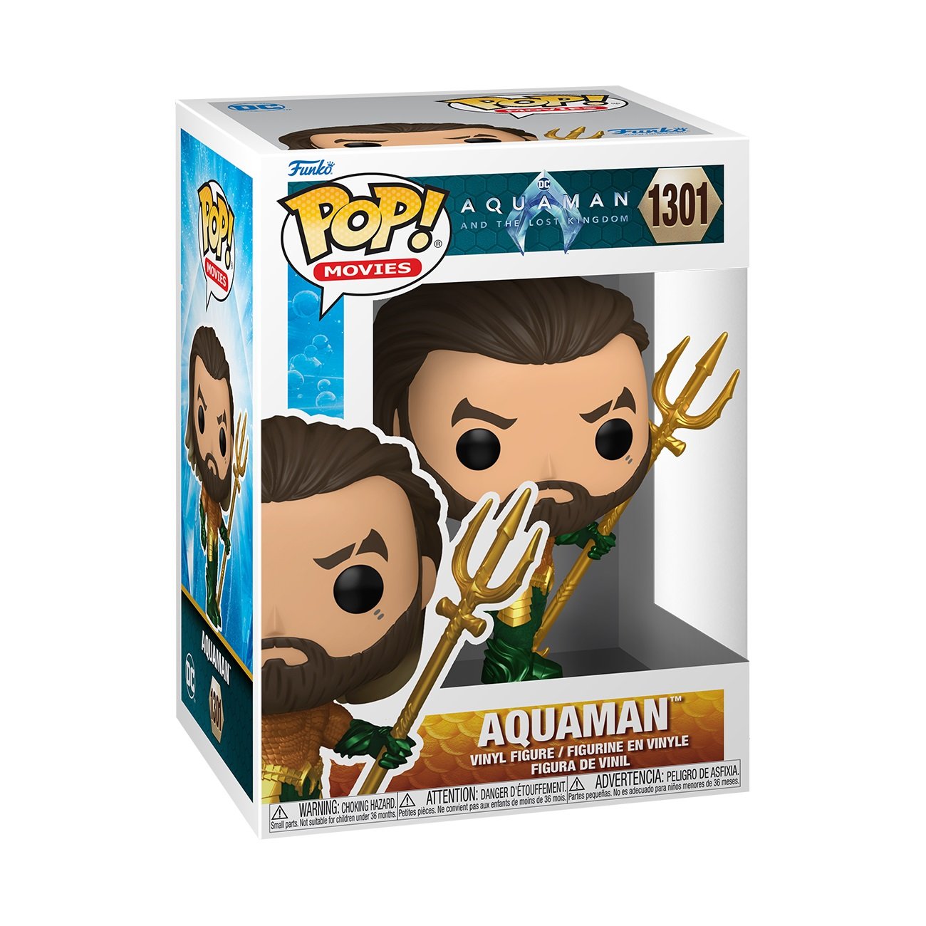 Funko Pop! Movies: Aquaman and The Lost Kingdom - Aquaman Hero Suit - flash vidéo