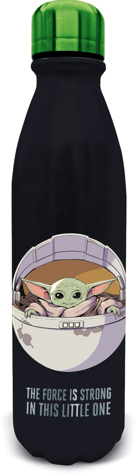 Star Wars: The Mandalorian - Bouteille d'eau Spirit en aluminium Grogu - 780ml - flash vidéo