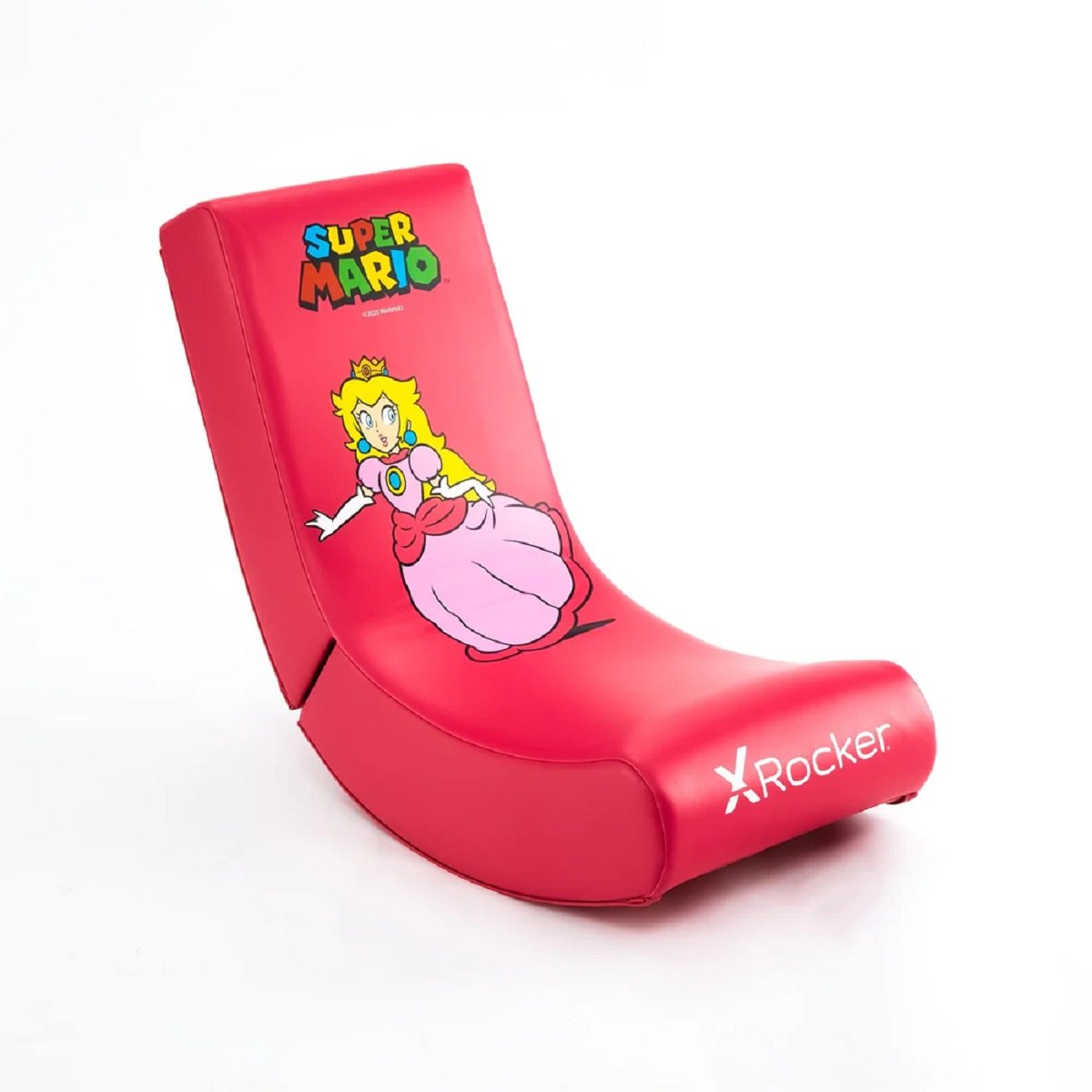 X Rocker - Siège de jeu Video Rocker Super Mario officiel Princesse Peach Joy Edition - flash vidéo